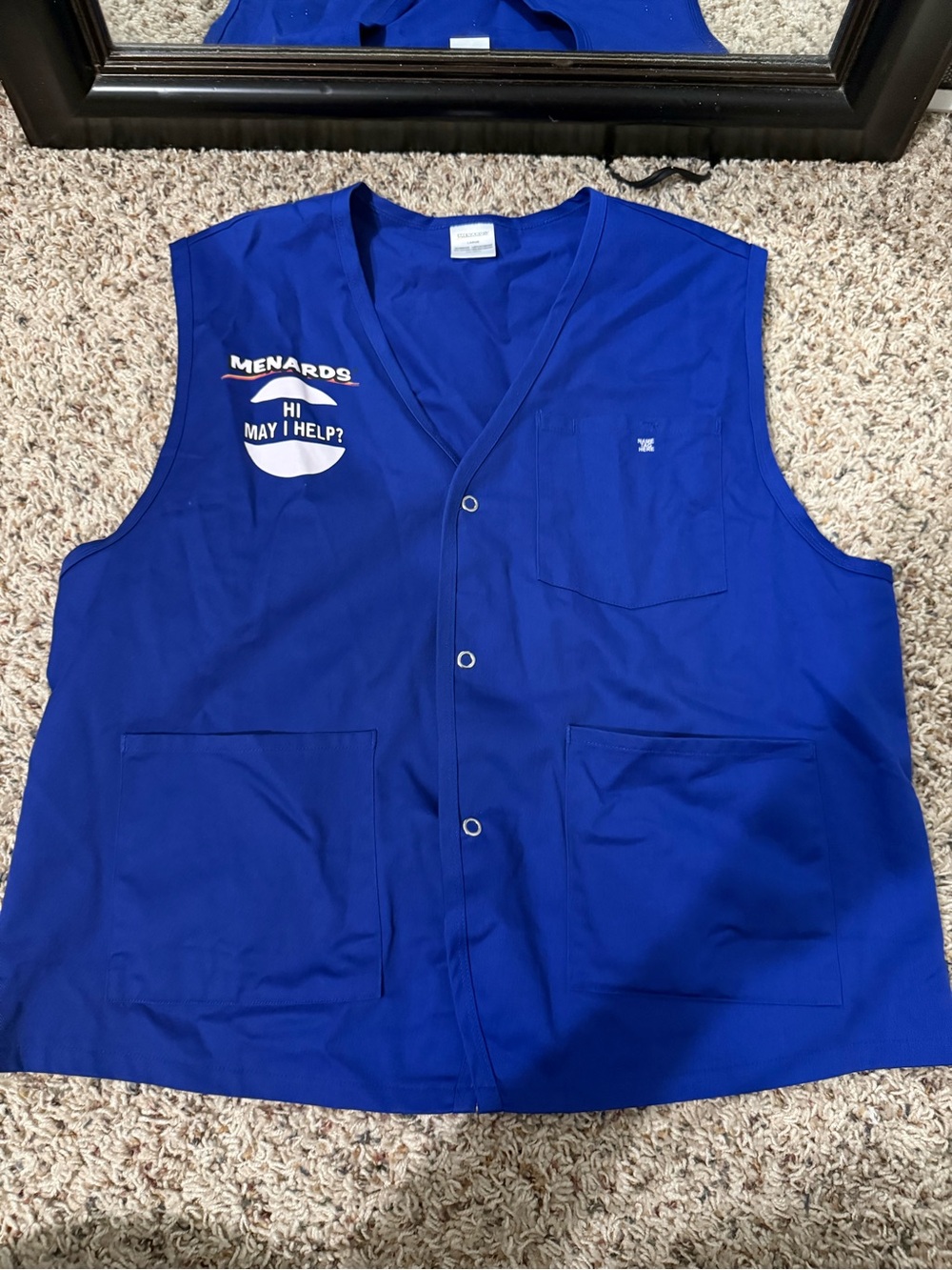 Menards Work Vest